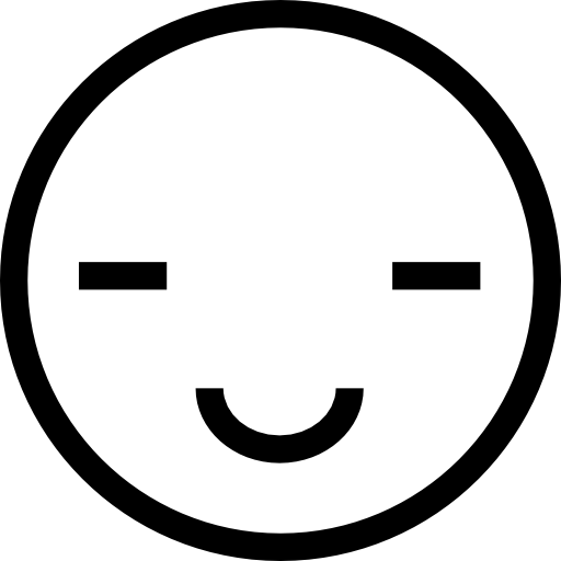 smiley comfort icon