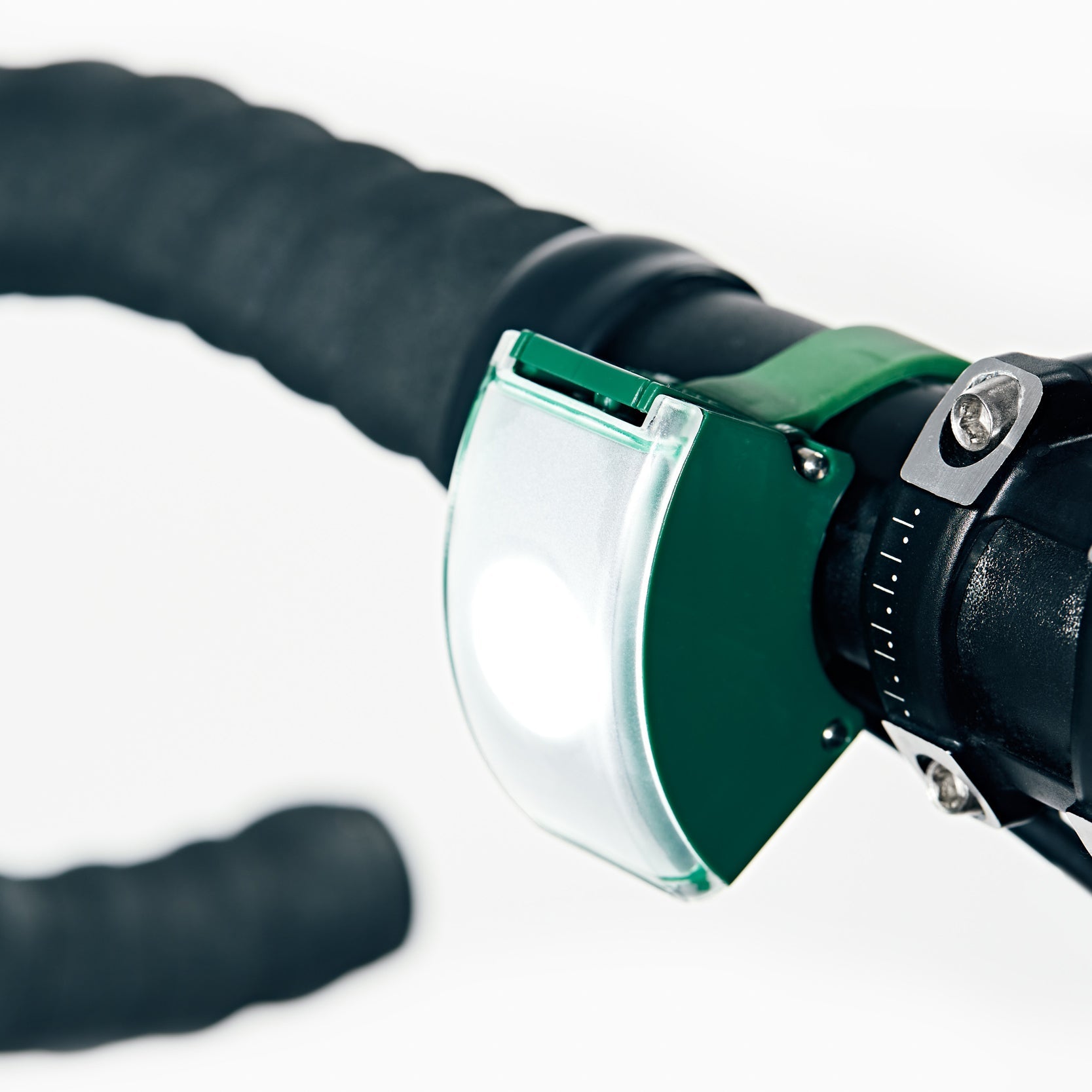 Curved Front Light - Green